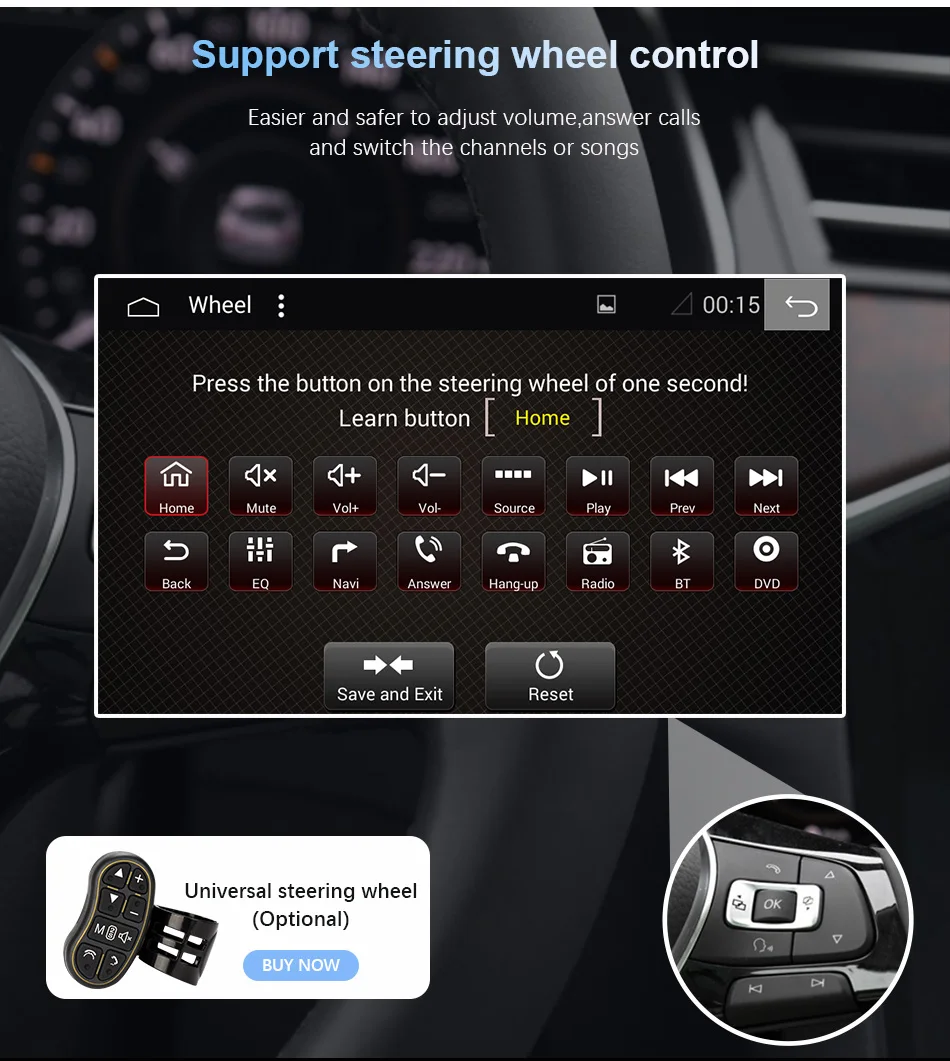 Cheap Eunavi Car GPS Radio Player Android 9.0 For Nissan X-Trail Qashqail 2014 -2017 With Octa Core 4GB+32GB Stereo Multimedia 16