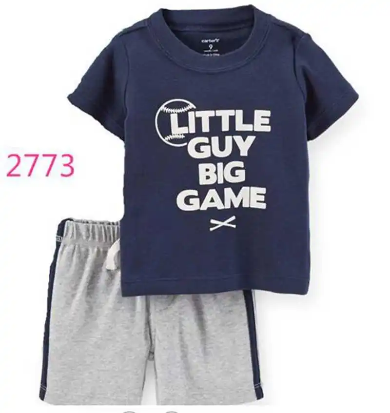 Комплект детской одежды Повседневное Моряка Якорь для мальчиков летняя одежда футболки шорты брюки 2 шт костюм наряды для младенцев Топы На возраст от 0 до 2 лет