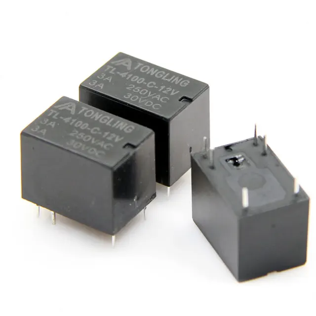 6 feet conversion type relay one open one close Can replace SRS 12VDC SL relays 12V 3A 120VAC