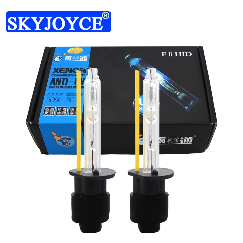 

SKYJOYCE 12V 35W 55W DLT F2 HID Xenon Bulb 5500K 6500K Single Beam H1 H7 H11 9005 D2H HID Bulb For 35W 55W DLT HID Ballast Kit