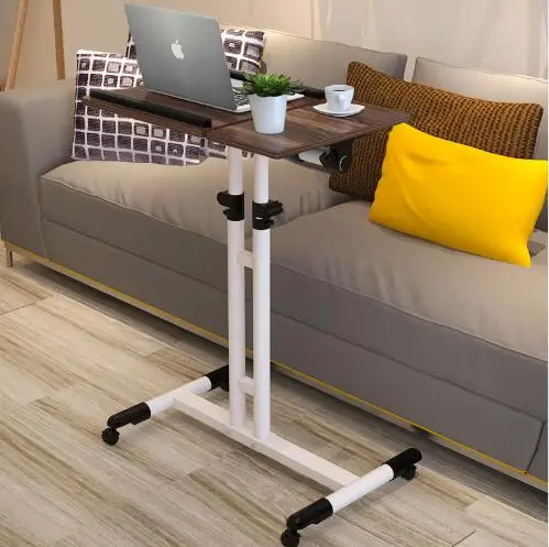 

Lifting Mobile Computer Desk Bedside Sofa Bed Notebook Desktop Stand Table Learning Desk Folding Laptop Table Adjustable Table