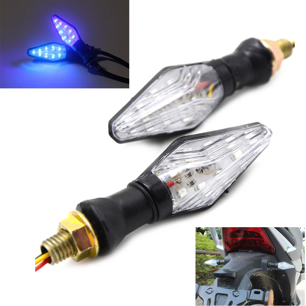 Unversal LED motorcycle indicator lamp rear turn signals For BMW R1200ST R1200S S1000R S1000RR zzr 400 z650 tracer 900 buell