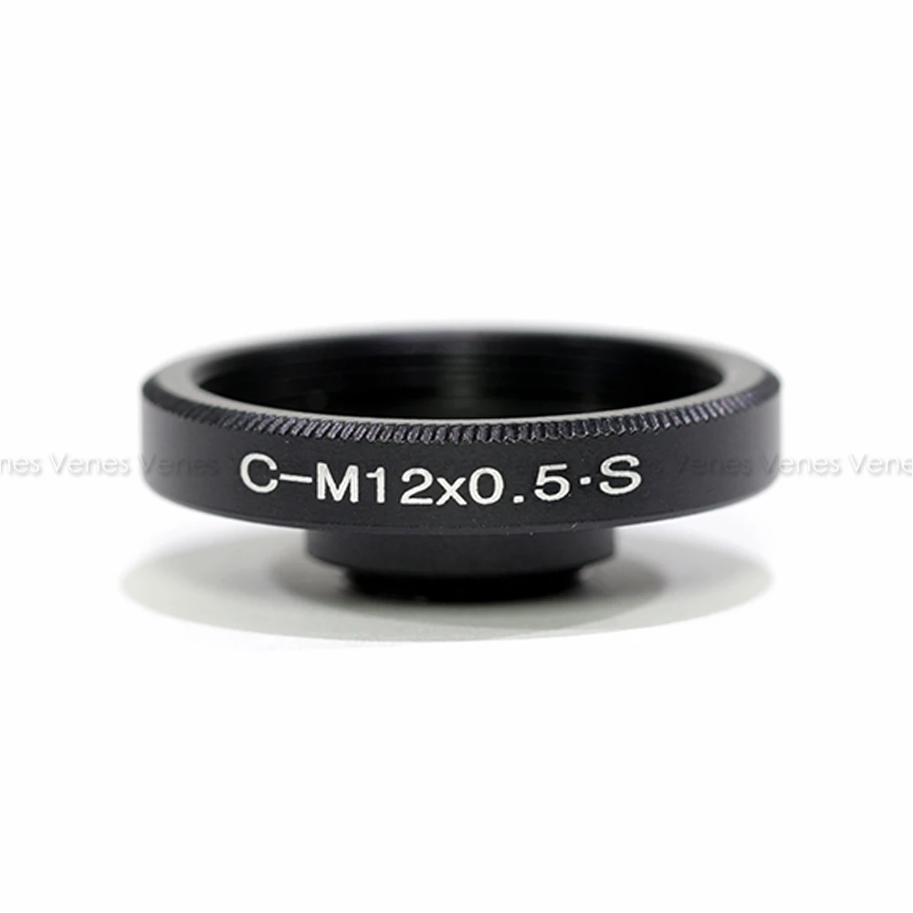 Venes C Mount Lens to M12, алюминиевый адаптер объектива для CS или C Mount Lens to M12 camera