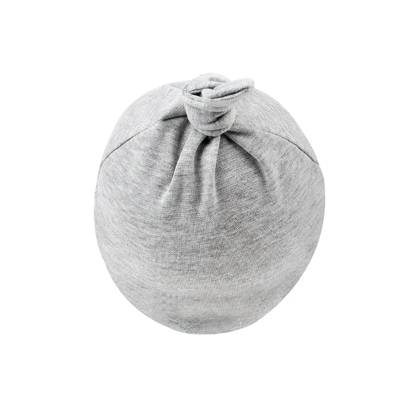 Cute Newborn Baby Beanie Toddler Beanie Infant Boys Girls Hat Cotton Knot Sleep Hats 0-3 Months Newborns Baby Girls Clothing (15)