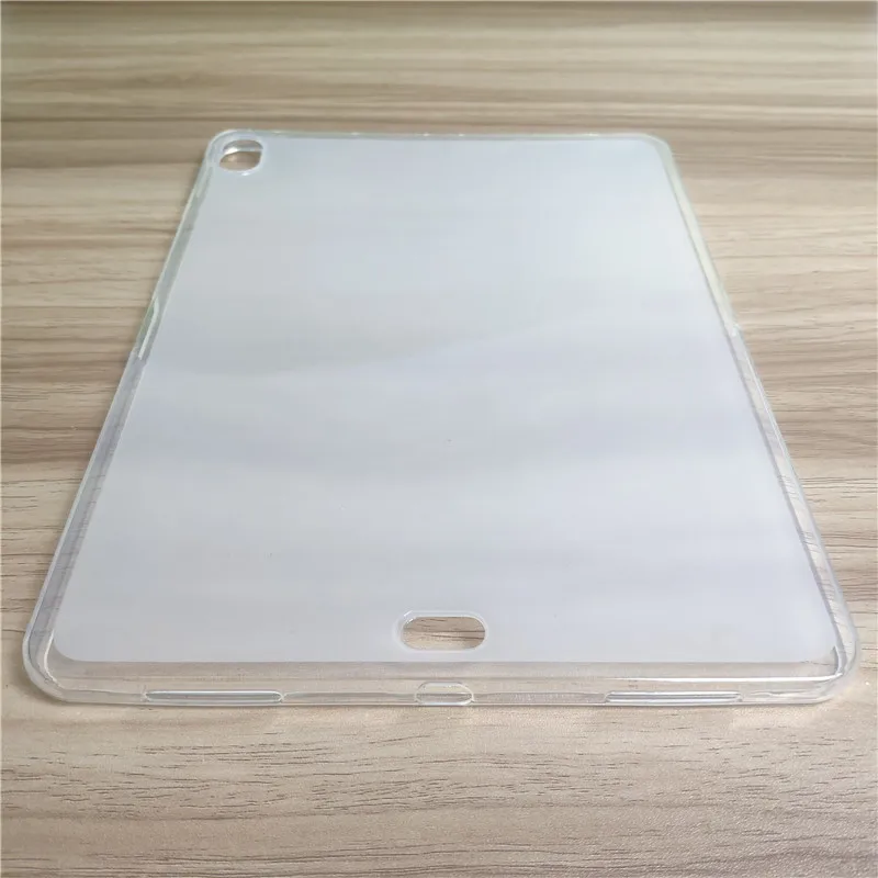 Прозрачный чехол для нового iPad Pro 11 дюймов тонкий силиконовый мягкий ТПУ защитный