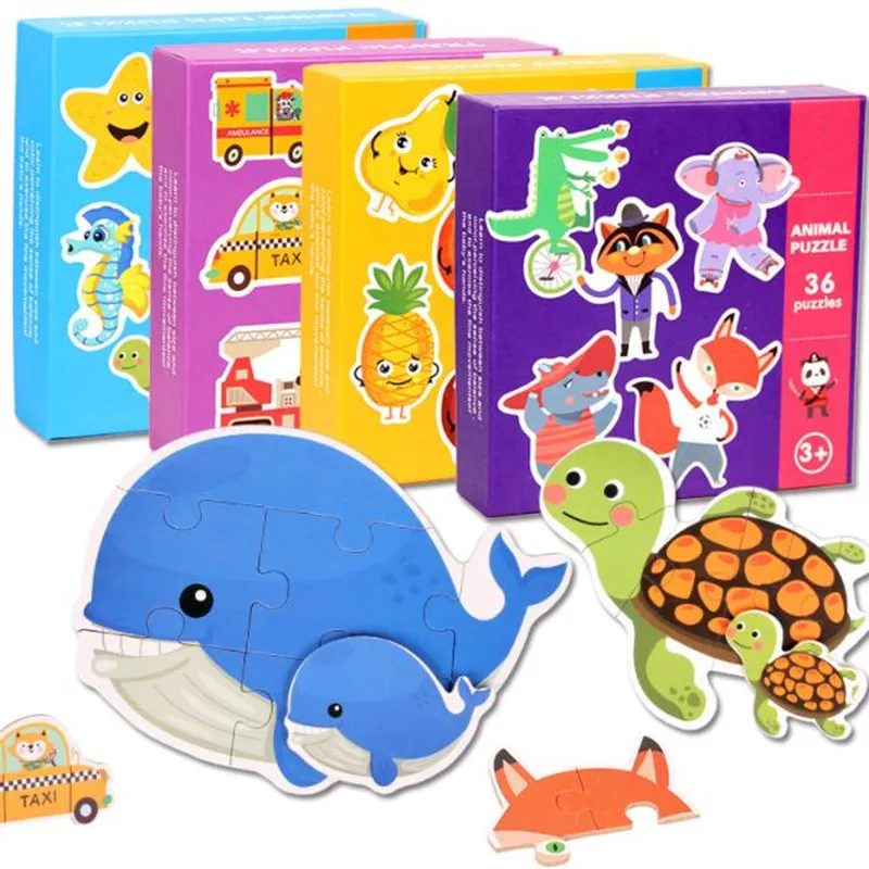

cognition wooden puzzle toys puzzles for kids children babies creative education learning montessori preschoolers iq brain game