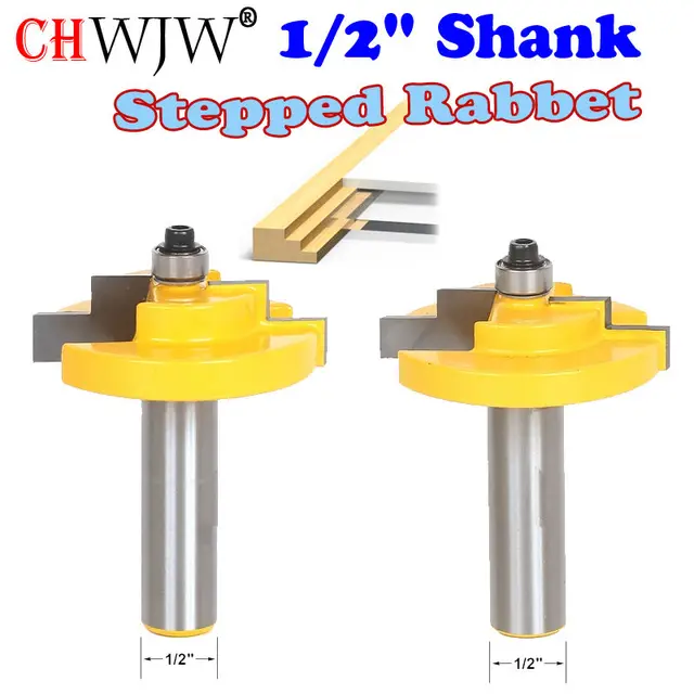 1pc 12 Shank Picture Frame Stepped Rabbet Molding Router Bit C3 Carbide Tipped Wood Cutting Tool Woodworking Router Bits In Milling Cutter From 1pc 12 Shank Picture Frame Stepped Rabbet Molding Router Bit C3 Carbide Tipped Wood Cutting Tool Woodworking Router Bits In Milling Cutter From