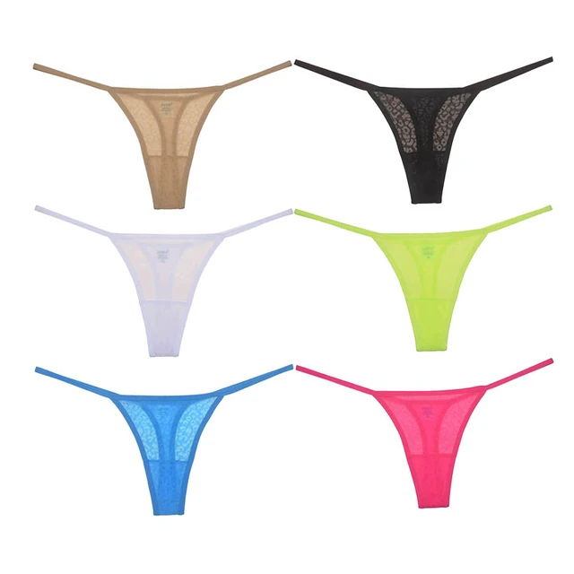 5Pcs/Lot Women's Mini Bikini Brazilian Teeny Itsy Bitsy Underwear G-String  Lingerie Micro Thong - AliExpress