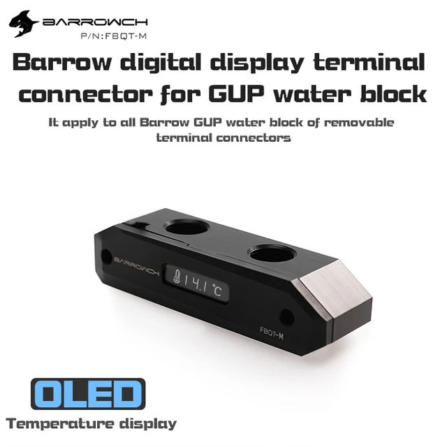 Special Price Barrowch FBQT-M, Mini Digital Display Terminal Connector/Bridge, For Barrow Graphics Card