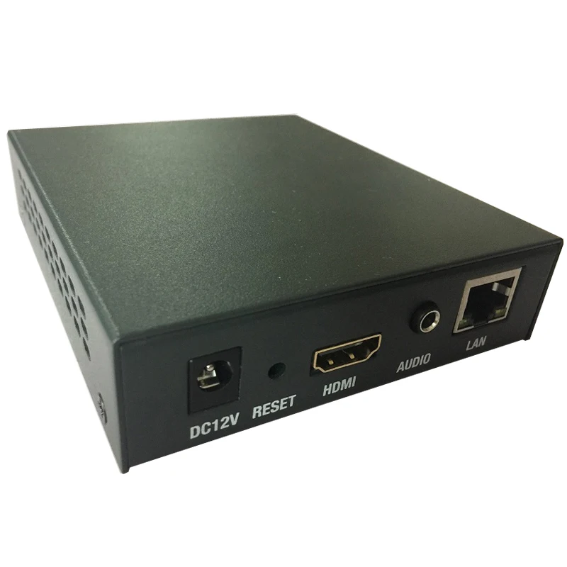 

IPTV H.264/MPEG4 HTTP/RTSP/RTMP/HLS LIVE STREMING 1080@60 HDMI IN&IP OUT VIDEO ENCODER HDMI ENCODER Youtube Facebook Periscope
