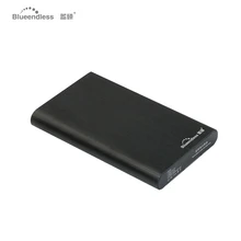 2.5 Inch HDD hard drive disk enclosure usb 5/6GBPS aluminum Black/Golden/Yellow 500G HDD/1TB HDD/2TB HDD Inside SATA USB 3.0