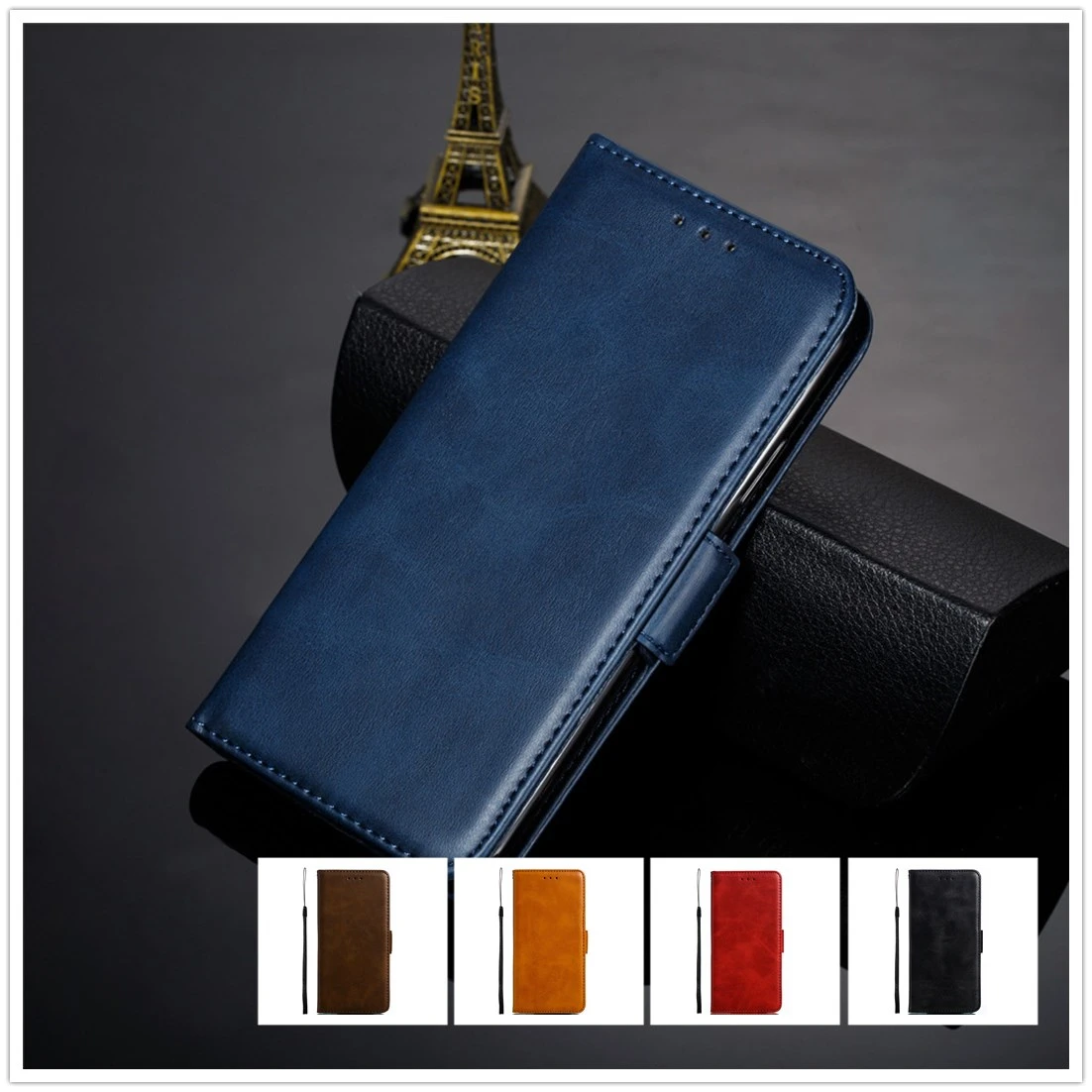 

S10 Flip Leather for Samsung Galaxy S10e Plus Luxury Card Slot Protective Case for Samsung Galaxy S9 S8 Plus S7 Edge Note9 8 Cas