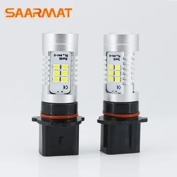 

2x CanBus LED P13W LED DRL Fog light bulb + 50W CANBUS Decoder No Error Day bulb white crystal blue 12V