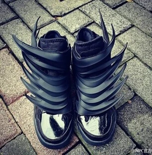 jeremy scott black wing shoes