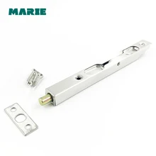 Stainless Steel Door Bolt Security Guard Square Door Latch Anti-theft Sliding Lock Barrel Slide Lock meticulous european ivory white interior door lock indoor latch bolt room door security panel steel lock handle with key