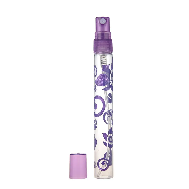 6PCSlot Refillable Rose Crystal Cut Glass10ml Spray Perfume Points Bottling Travel Portable Empty Makeup Atomizers Containers  (3)