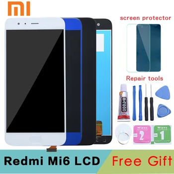 

100% Tested 5.15" Replacement For XIAOMI Mi6 LCD Display Mi 6 Touch Screen + Front-Mounted Fingerprint Digitizer Assembly