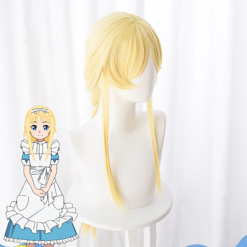 Sword Art Online Alicization SAO Alice Synthesis Thirty Cosplay Wigs 80cm Golden Braid Styled Synthetic Halloween Wigs + Wig Cap Sword Art Online Alicization SAO Alice Synthesis Thirty Cosplay Wigs 80cm Golden Braid Styled Synthetic Halloween Wigs + Wig Cap