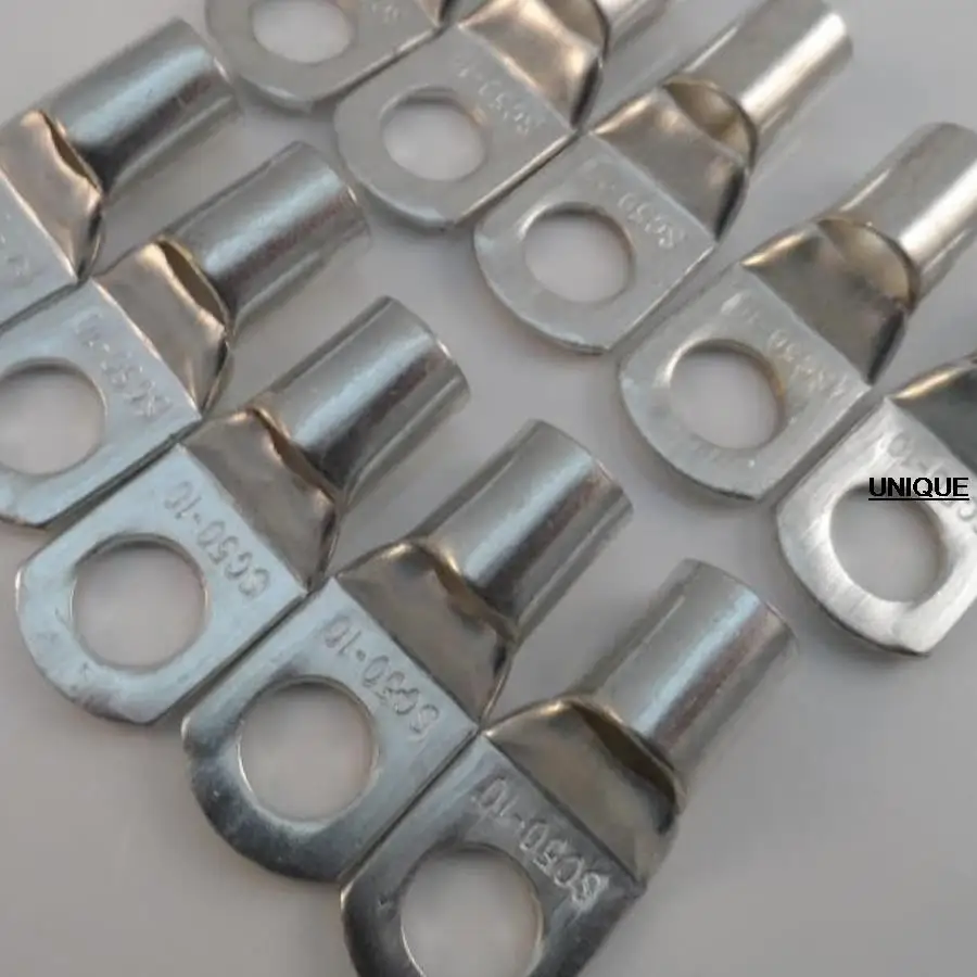 10 шт. (SC50 10) 1/0 Калибр AWG X 3/8 &quotлуженая медь наконечник батареи кабельный разъем