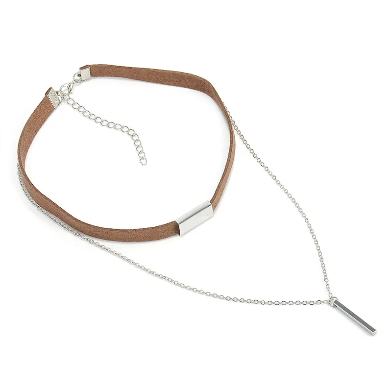 4 brown silver rectangle