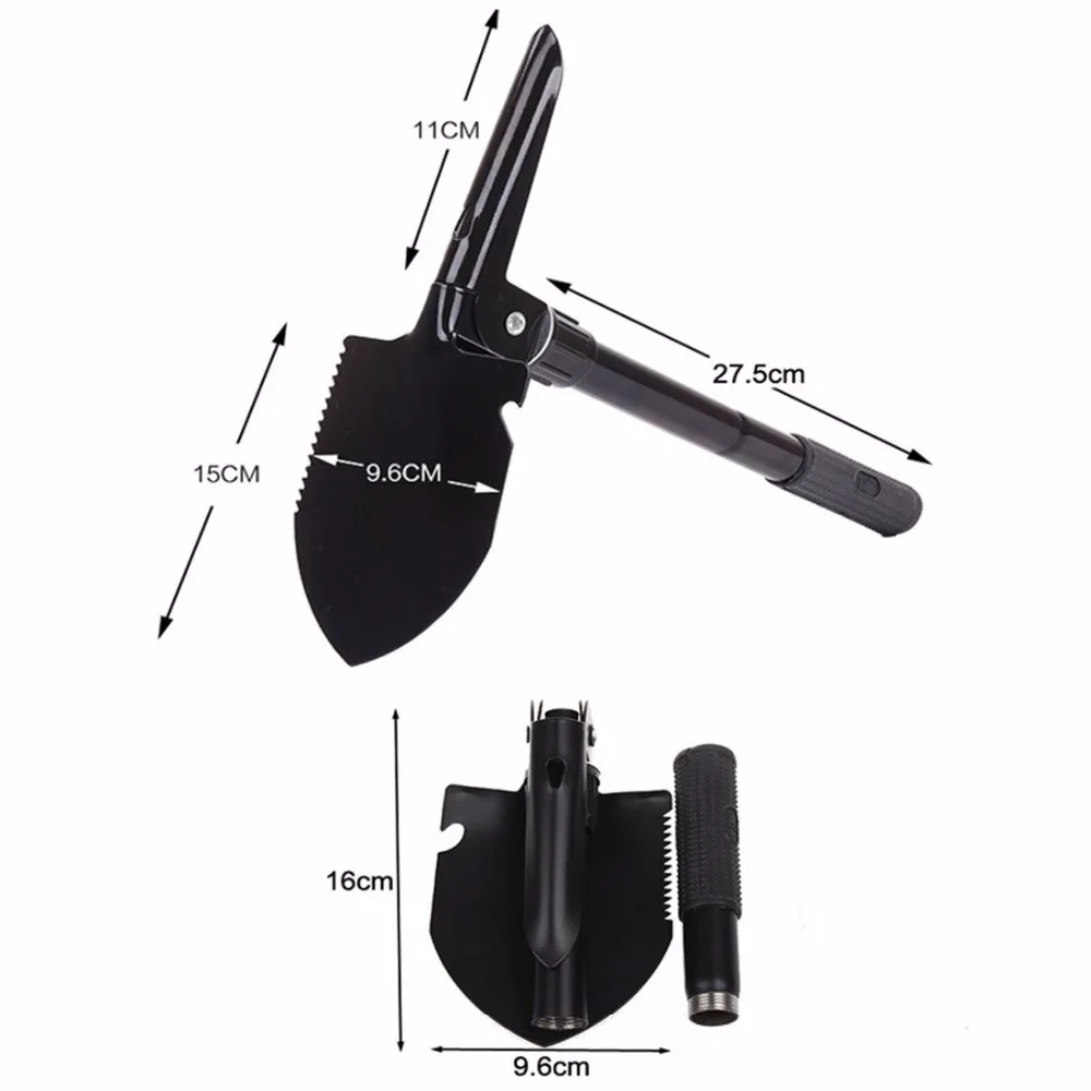 Многофункциональная лопата для выживания, портативная Военная Складная лопата для кемпинга, китайская военная лопата, аварийный инструмент