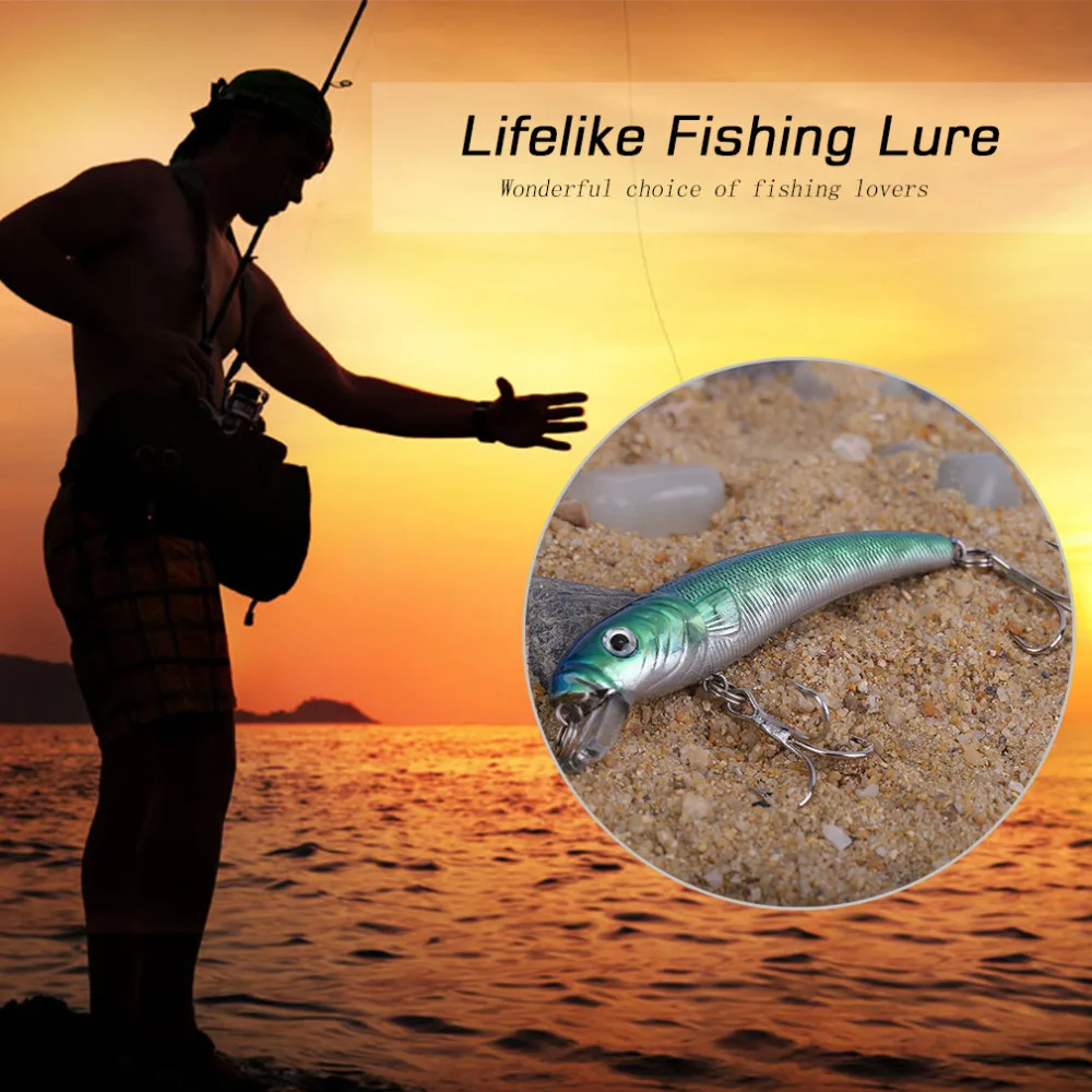 8 kinds Fishing Wobblers Lifelike 2 Hooks Fishing Lure Swimbait Hard Bait Slow Artificial Lures 3D Fishing Tackle free shipping