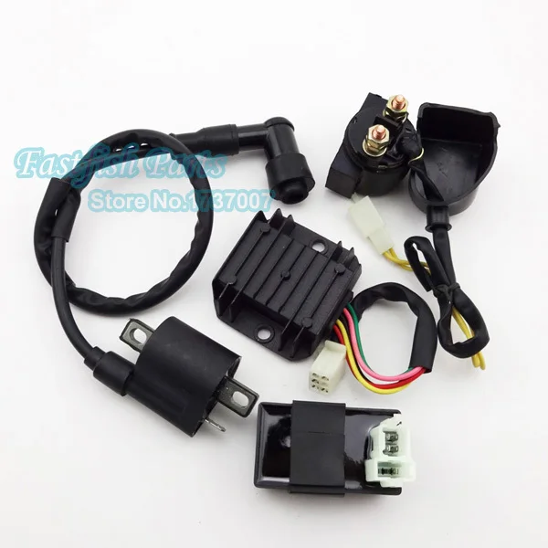 

CG Ignition Coil AC CDI Regulator Rectifier Relay Kit For Chinese 150cc 200cc 250cc ATV Quad Motorcycle Motocross