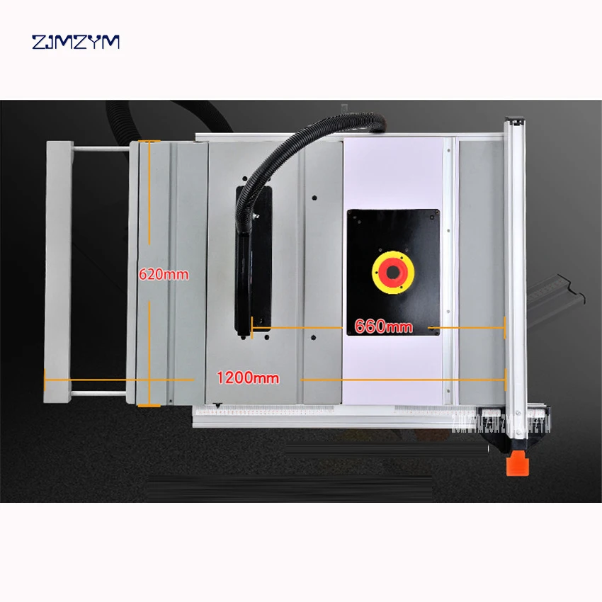10 inch Woodworking Table Saw Wood Carving Cutting Machine Circular Blade Working Power Tools Panel Dust-free Machine For Sawing