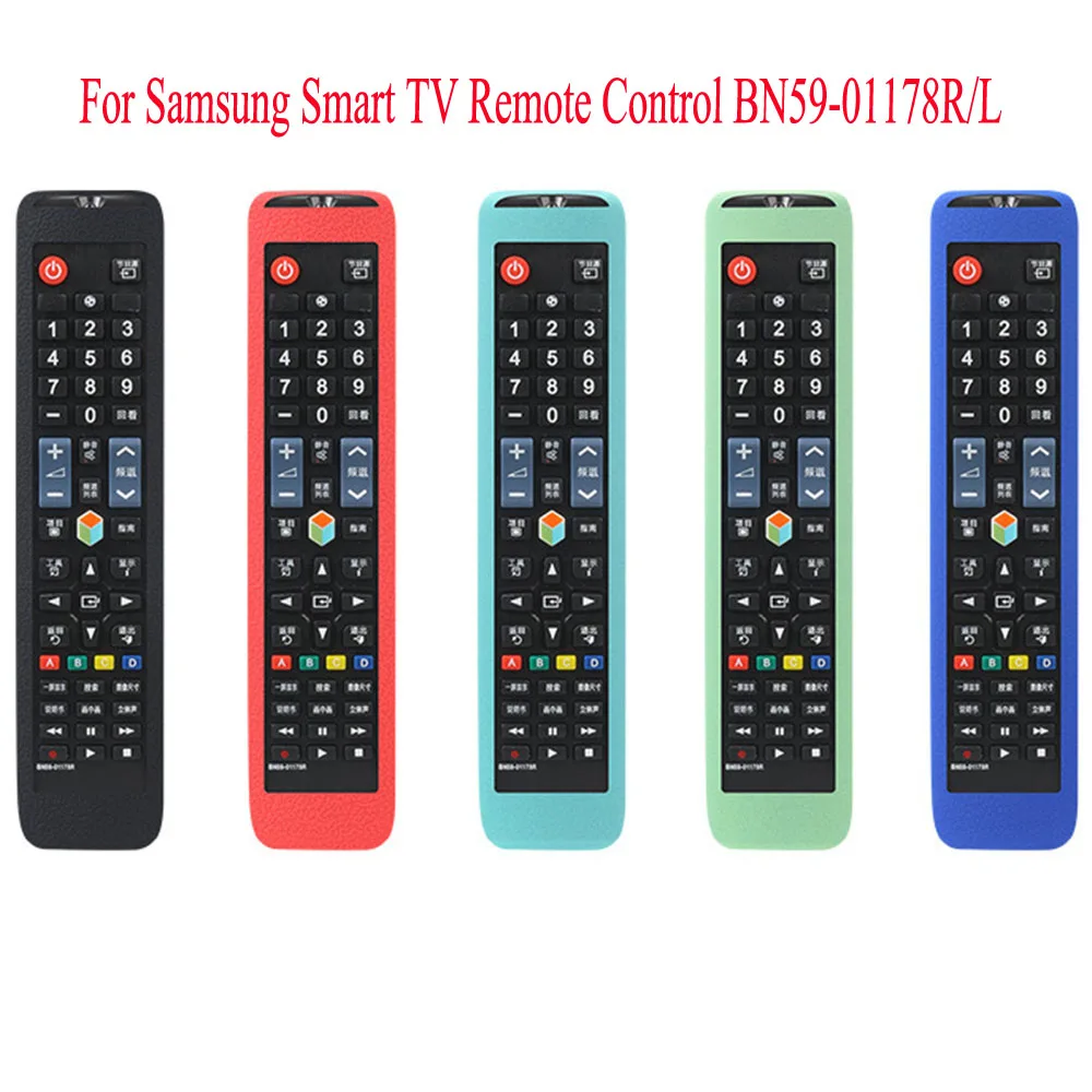 

Silicone Remote Controls Case For Samsung Smart TV Remote Control BN59-01178R/L Cover Remote Control Case