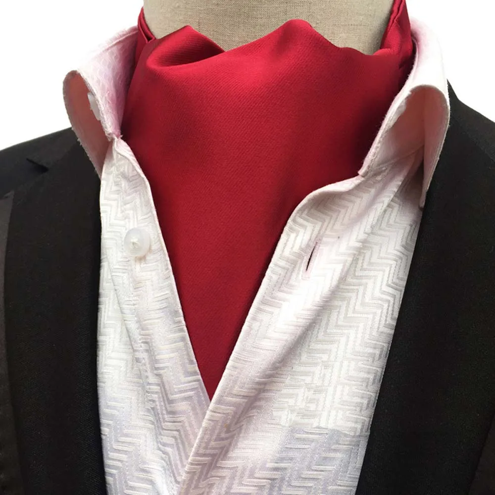 Мужской галстук Ascot с цветочным узором и узором пейсли в горошек, Свадебный деловой ГАЛСТУК BWTHZ0304