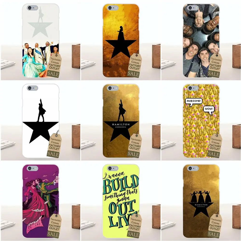 

Tpwxnx For Apple iPhone X 4 4S 5 5C SE 6 6S 7 8 Plus For LG G4 G5 G6 K4 K7 K8 K10 TPU Accessories Case Broadway Cast Hamilton