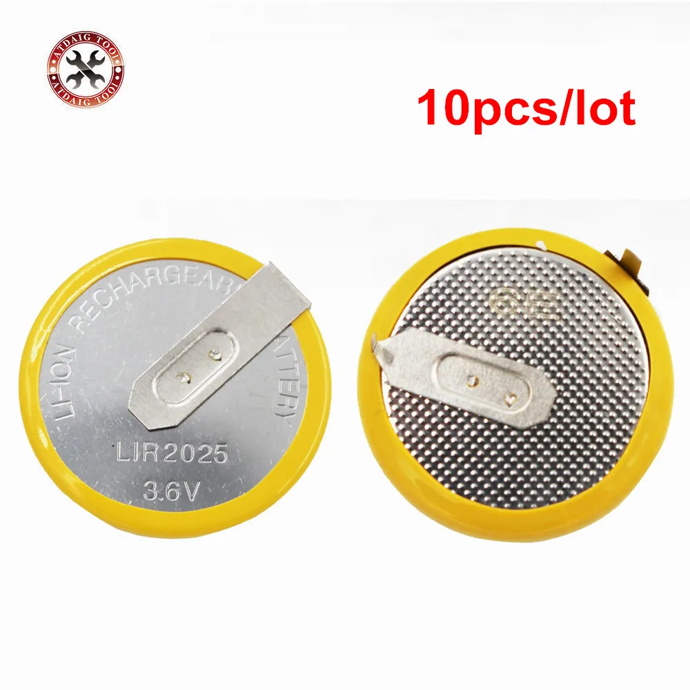 Car Keys, Fobs & Remotes 10PCS* Rechargeable Battery LIR2025 for BMW 3
