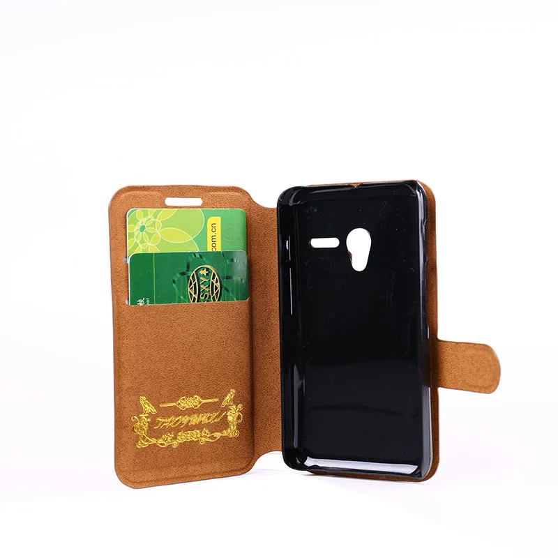 

Flip Wallet Leather Cover Case For Alcatel One Touch Pixi 3 4.0" 4013D 4013X 4050X 4050D Funda Protection Shell Bags Case