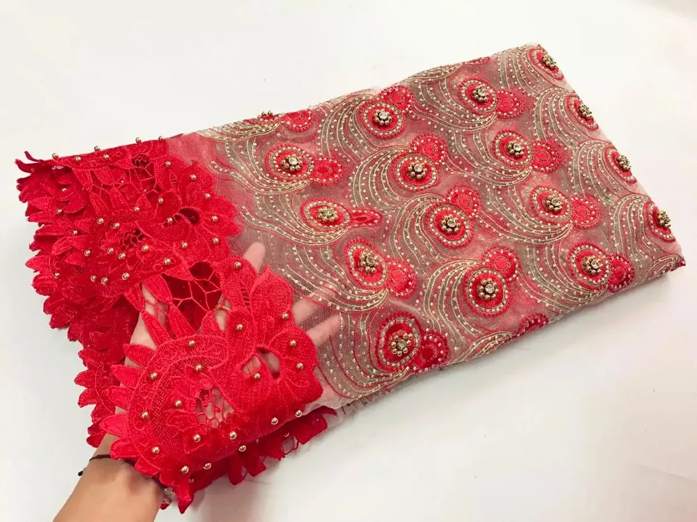 Discount HOT 6 pieces Nigerian Lace Latest African Lace 2016 Bridal Lace Fabric BLUE Color African French Lace Fabric High Quality S2222 7