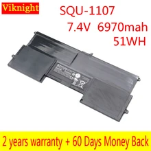 High Quality Simplo SQU-1107 Battery For Vizio CT14 CT14-A0 Series Laptop Batteries 6970mah 51Wh For free Shipping