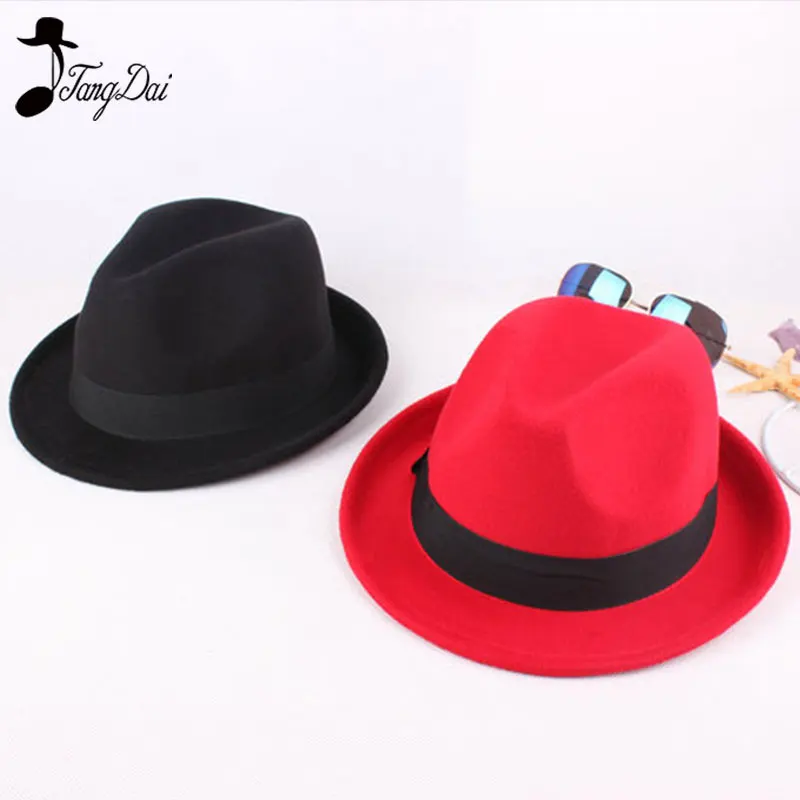 

2018 New Spring Summer Unisex Structured Linen Fedora Hat Vintage Hats For Men Women Jazz Felt Hats Parent-Child Cap Panama Caps