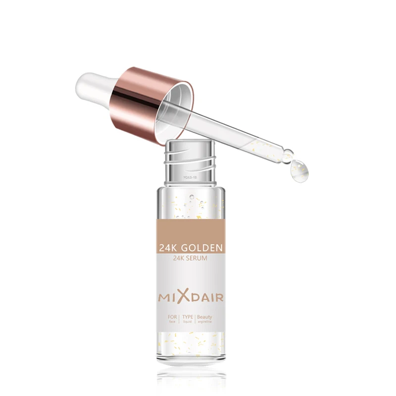 MIXDAIR 24k Gold Essence Elixir масло для макияжа кожи лица Эфирное масло перед праймером косметика/основа Увлажняющая масло для лица - Вес нетто: 24K Gold Essence