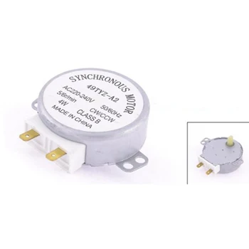 

49TYZ-A2 Model CW/CCW 4W 5/6RPM AC 220-240V miniwave Oven Turntable Synchronous Motor Microwave oven accessories