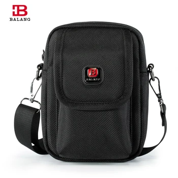 

BALANG Brand Multifunction Oxford Waterproof Nylon Mini Men Messenger Bag Casual Waist High Quality Pack Cross Body Bags