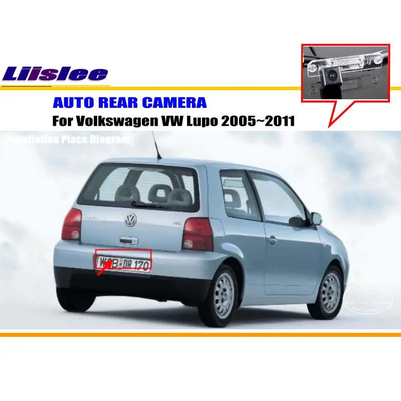 

For Volkswagen VW Lupo 2005-2011 Car Rearview Rear View Camera Back Parking RCA NTST PAL AUTO HD CCD CAM Accessories Kit