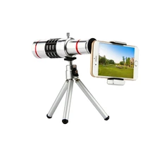 ET 18x зум оптический телескоп телефото линзы со штативом Клип Комплект Универсальный телефон объектив камеры для iPhone samsung мобильный телефон