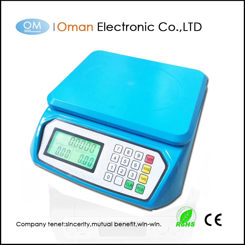 

T570 digital price computing scale digital price scale digital weighing scale 30kg 1g auto scale