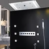 Shower Set Luxurious Electric LED Concealed Ceiling Shower System Massage Column Thermostatic High Flow Rain Shower Kit Body Jet ► Photo 2/6