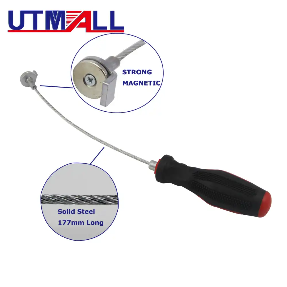 BYFRI Strong Magnetic Oil Drain Plug Remover Tool Anti Scald Magnetic Sump Plug Removal Tool
