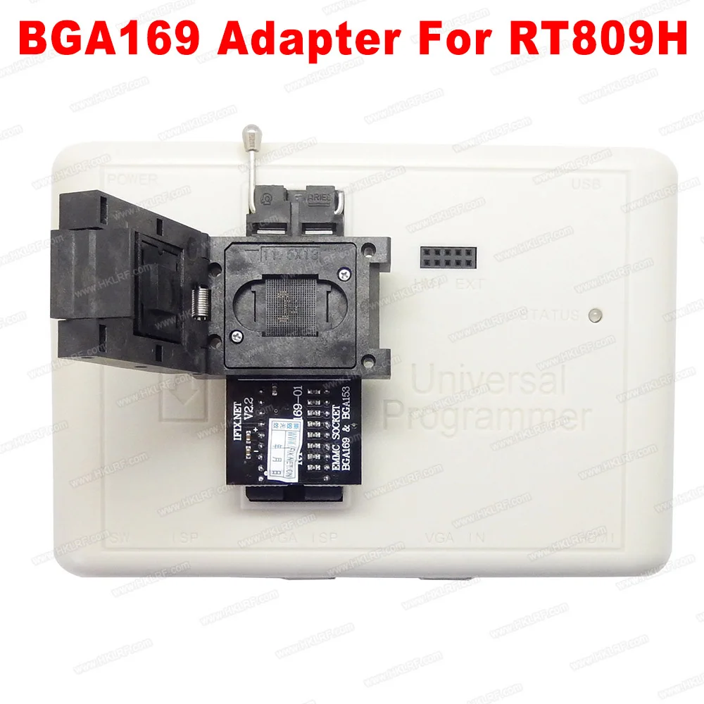 RT BGA169 01 V2.2 EMMC Seat EMCP153 EMCP169 розетка для RT809H программатора 11 5*13 мм добавить больше 3
