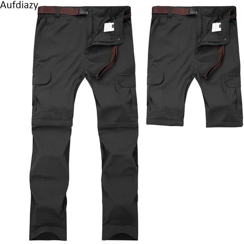 Aufdiazy 7XL hombres de Primavera de verano de secado rápido pantalones desmontables deportes al aire libre senderismo Trekking Pantalones cortos negro pantalones respirables JM061 Aufdiazy 7XL hombres de Primavera de verano de secado rápido pantalones desmontables deportes al aire libre senderismo Trekking Pantalones cortos negro pantalones respirables JM061