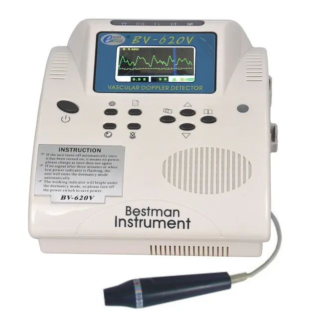 ultrasound bidirection vascular doppler 8mhz pencil probe detect