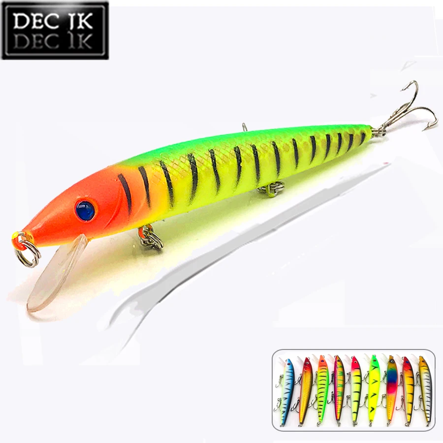 

Jerkbait Minnow Hard Fishing Lure Catfish Fake Fish Artificial/Big Bait Trout Pike Swimbait Wobblers For Trolling Surface Lure
