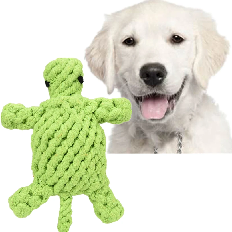 Durable Pet Toys Cotton Linen Rope Animal Dog Toys For Small Large Dogs