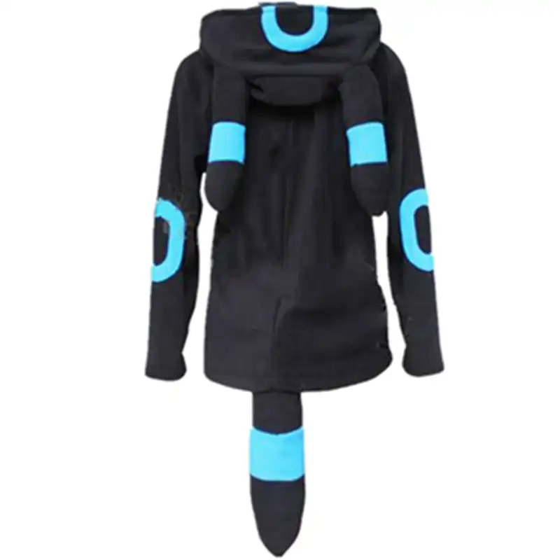 wolf hoodie with ears and tail